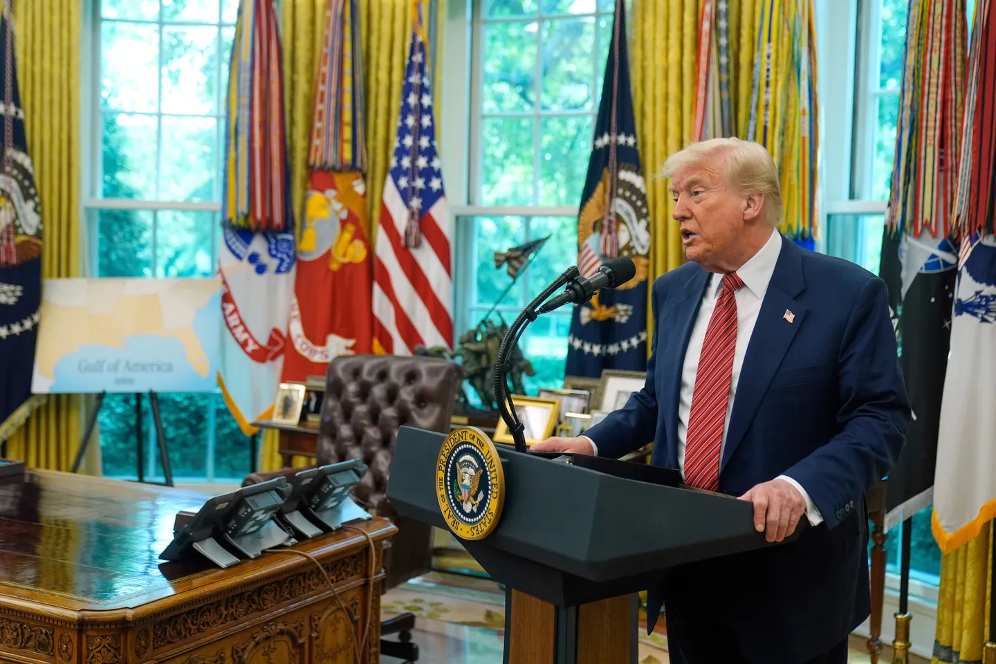 „Arabischer Golf“? Trump: Will keine Gefühle verletzen
